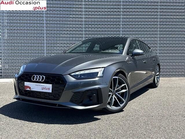 Gris daytona nacré Occasion 2024 Audi A5 Sportback S-Line Citadine | 45 990 € (Prix juste) - Image 1/4