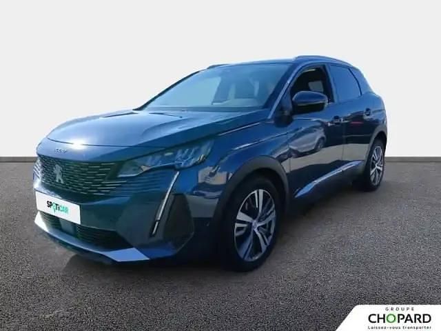 Bleu Utilisé 2021 Peugeot 3008 Allure | 17 900 € (Prix juste) - Image 1/4