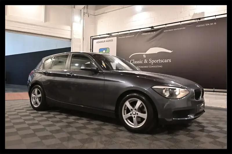 Gris Utilisé 2013 BMW 116 Citadine | 5 950 € (Bon prix) - Image 1/4