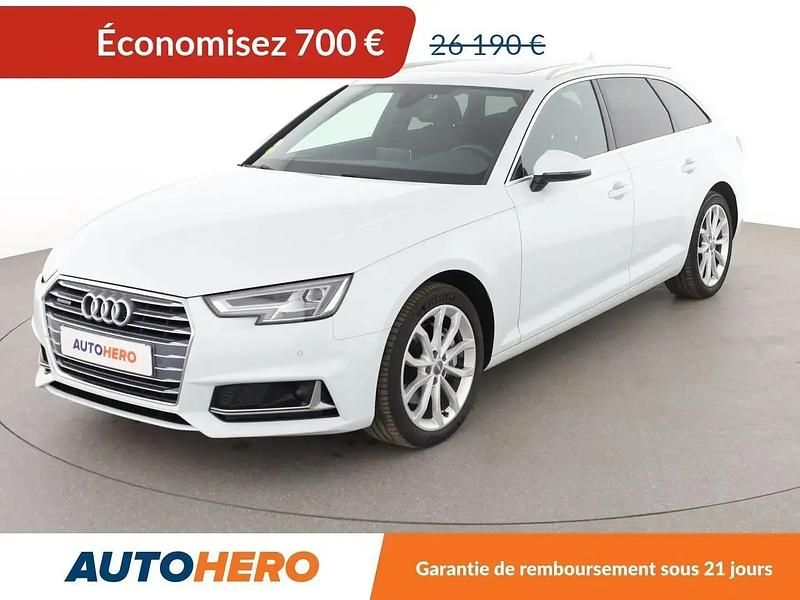 Blanc Utilisé 2019 Audi A4 Sport Break | 25 490 € (Prix juste) - Image 1/2