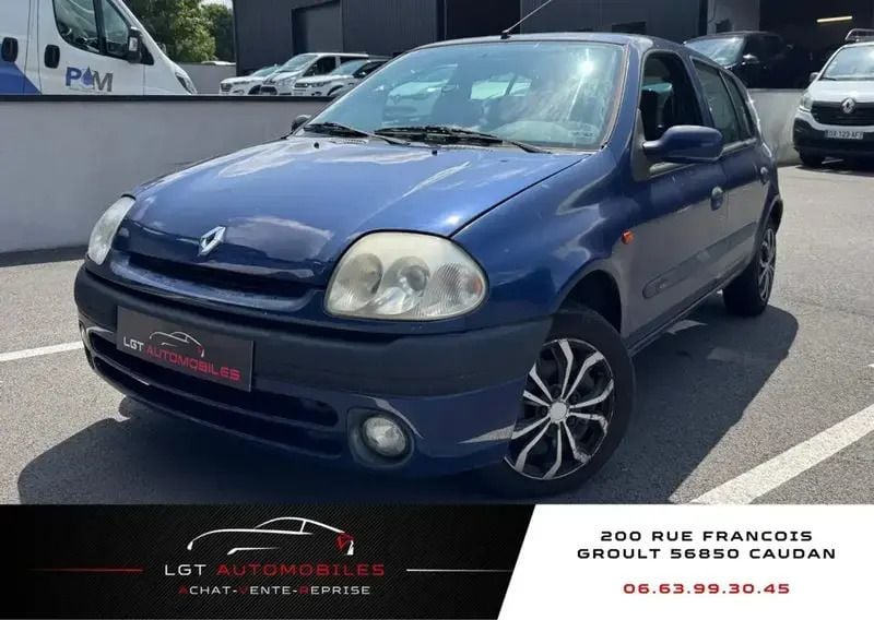 Bleu Utilisé 2001 Renault Clio II Berline | 3 990 € (Prix juste) - Image 1/4
