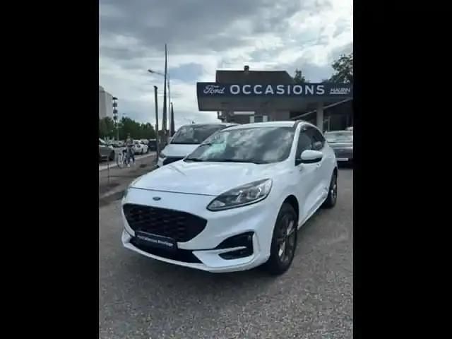 Blanc Utilisé 2022 Ford Kuga Business Edition SUV | 23 590 € (Bon prix) - Image 1/4