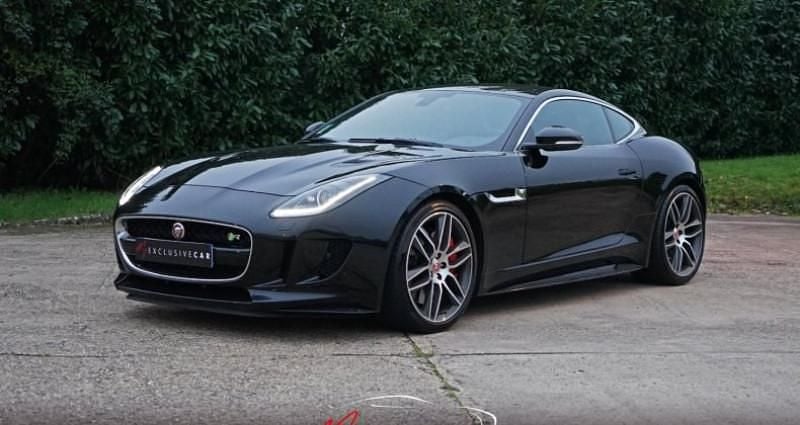 Noir Occasion 2016 Jaguar F-Type R Coupé | 74 900 € (Prix juste) - Image 1/4