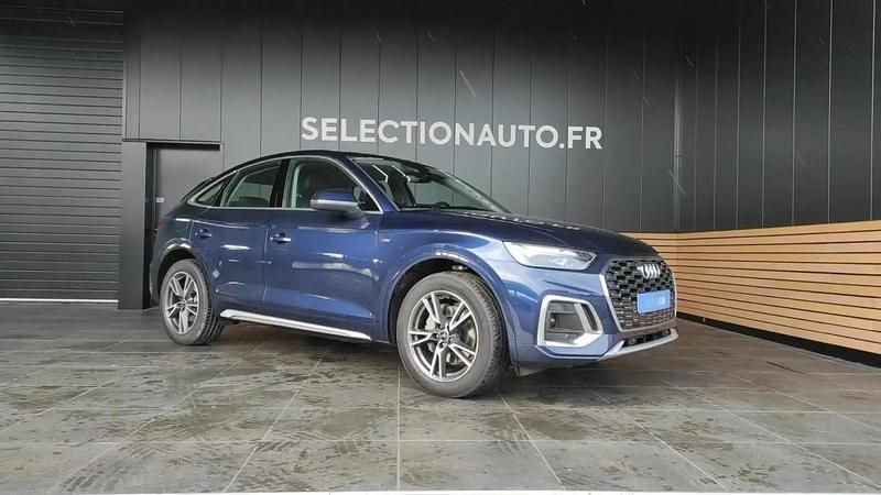 Occasion Audi Q5 Sportback Design 163 ch (119 kW) 2022 Gris SUV