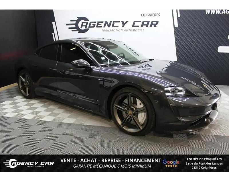 Gris Occasion 2020 Porsche Taycan Turbo Berline | 69 999 € (Prix juste) - Image 1/4