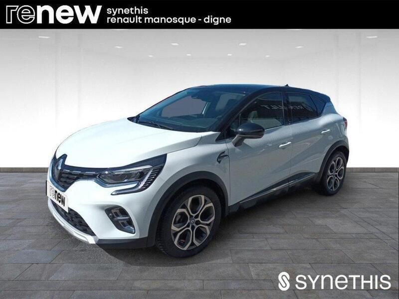 Blanc Utilisé 2021 Renault Captur Intens SUV | 15 990 € (Prix juste) - Image 1/3