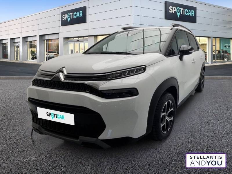 Blanc Utilisé 2024 Citroën C3 Aircross PureTech SUV | 20 590 € (Prix juste) - Image 1/3