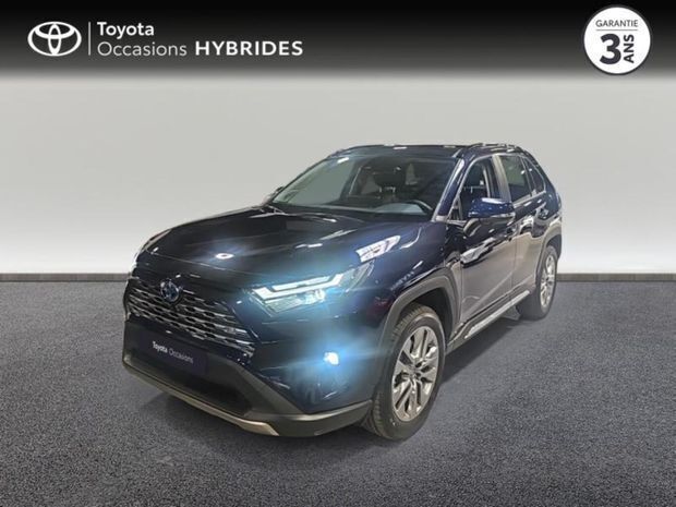 Bleu Utilisé 2024 Toyota RAV4 Hybrid Lounge SUV | 41 890 € (Prix juste) - Image 1/4