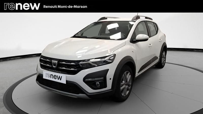 Blanc Utilisé 2021 Dacia Sandero Comfort Citadine | 10 389 € (Bon prix) - Image 1/4
