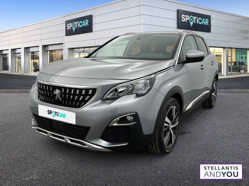 Gris Utilisé 2019 Peugeot 3008 Allure | 16 690 € (Bon prix) - Image 1/3