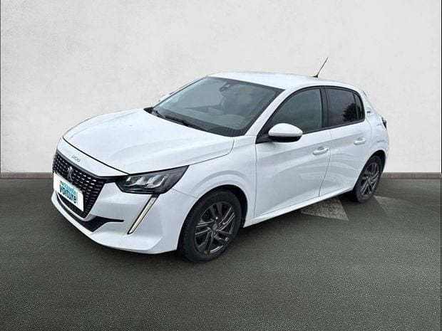 Blanc Utilisé 2022 Peugeot 208 Style Citadine | 14 990 € (Prix juste) - Image 1/4