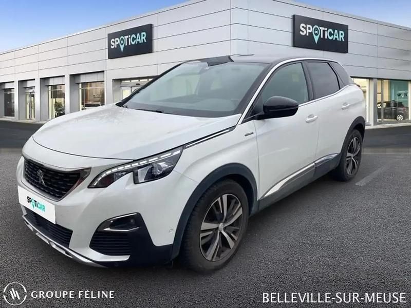 Noir Utilisé 2017 Peugeot 3008 GT-line SUV | 15 990 € (Bon prix) - Image 1/4
