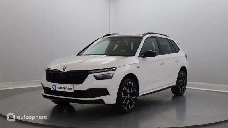 Blanc Utilisé 2024 Skoda Kamiq Monte Carlo SUV | 25 499 € (Prix juste) - Image 1/4