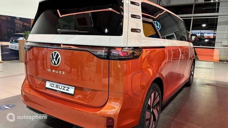 Occasion VW ID. Buzz Pro 213 kW (290 ch) 2024 Blanc candy / orange energetic Monospace