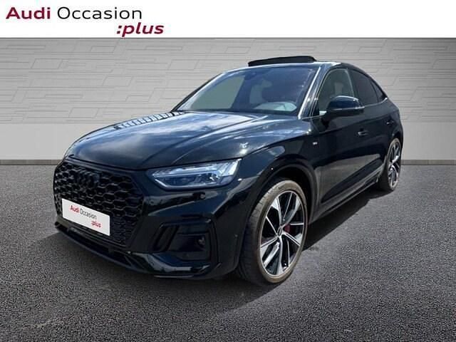 Noir mythe métallisé Utilisé 2022 Audi Q5 S-Line SUV | 53 990 € - Image 1/4