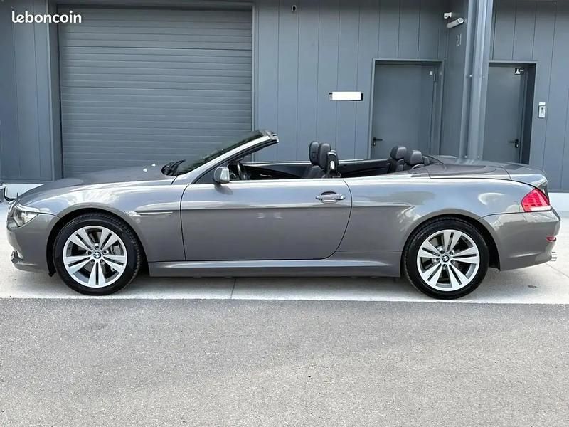 Gris Occasion 2008 BMW 635 Cabriolet Cabriolet | 13 990 € - Image 1/4