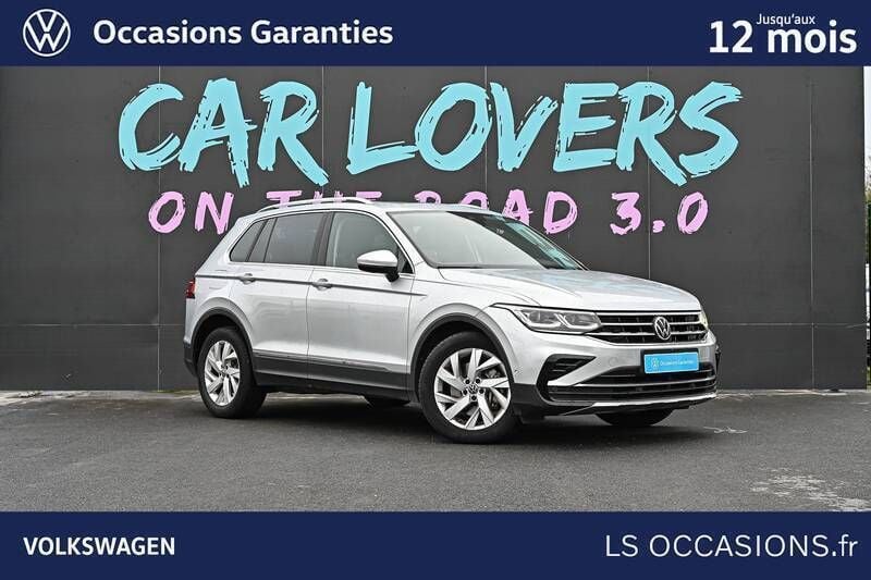 Argent Utilisé 2021 VW Tiguan Elegance SUV | 25 990 € (Super prix) - Image 1/3