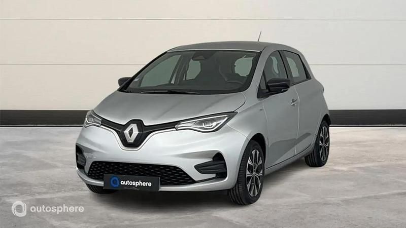 Gris Occasion 2021 Renault Zoe LIMITED Citadine | 14 299 € (Prix assez cher) - Image 1/4