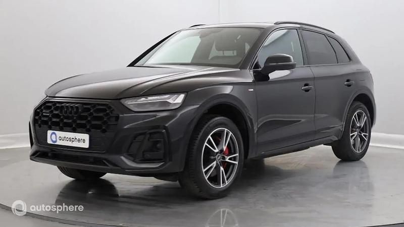 Noir mythe métallisé Utilisé 2023 Audi Q5 S-Line SUV | 52 999 € (Bon prix) - Image 1/4