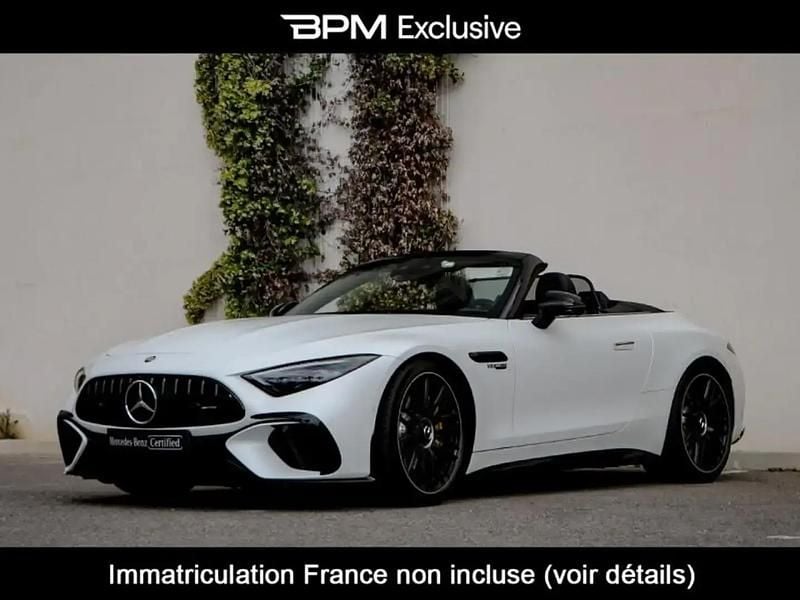 Blanc Nouvelle 2024 Mercedes SL63 AMG AMG Cabriolet | 159 800 € - Image 1/4