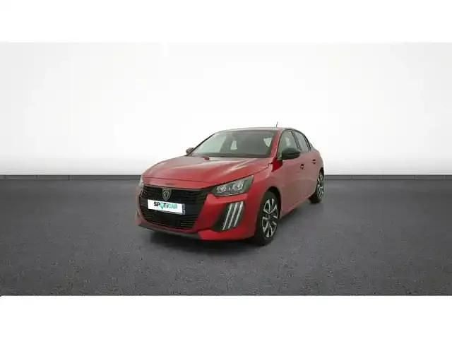 Rouge Utilisé 2024 Peugeot 208 Active Citadine | 14 480 € (Prix juste) - Image 1/4