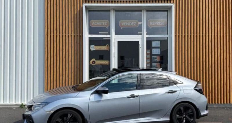 Gris Utilisé 2017 Honda Civic Prestige Berline | 17 980 € - Image 1/4