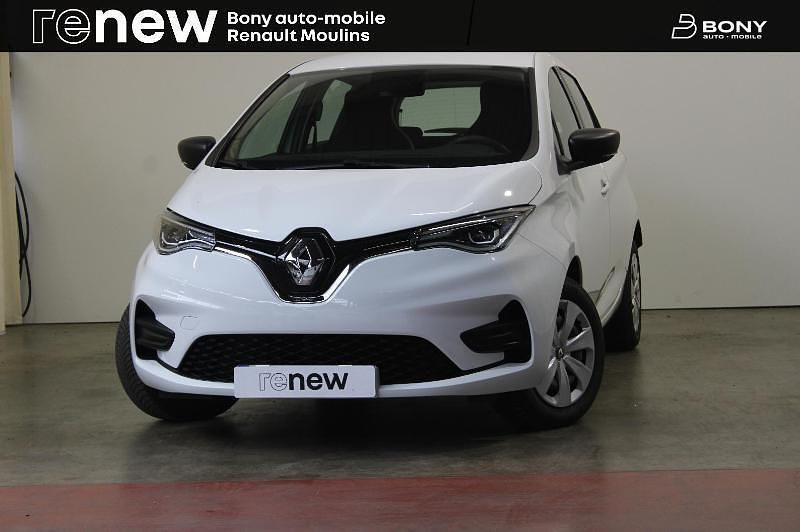 Blanc Utilisé 2021 Renault Zoe Life Citadine | 12 990 € (Prix juste) - Image 1/4