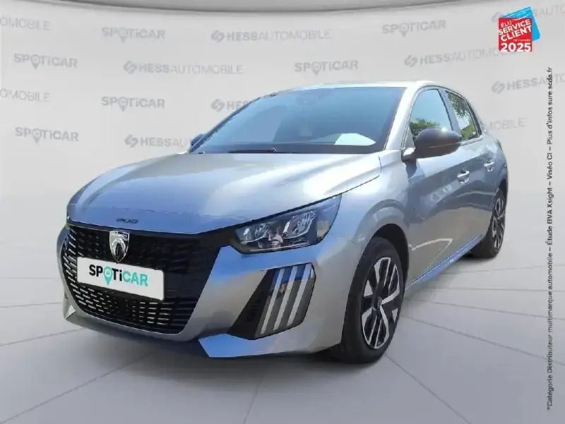 Gris Nouvelle 2025 Peugeot 208 Style Citadine | 21 599 € (Prix juste) - Image 1/4