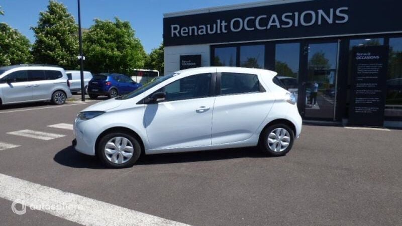 Blanc Utilisé 2019 Renault Zoe Life Citadine | 6 499 € (Bon prix) - Image 1/4