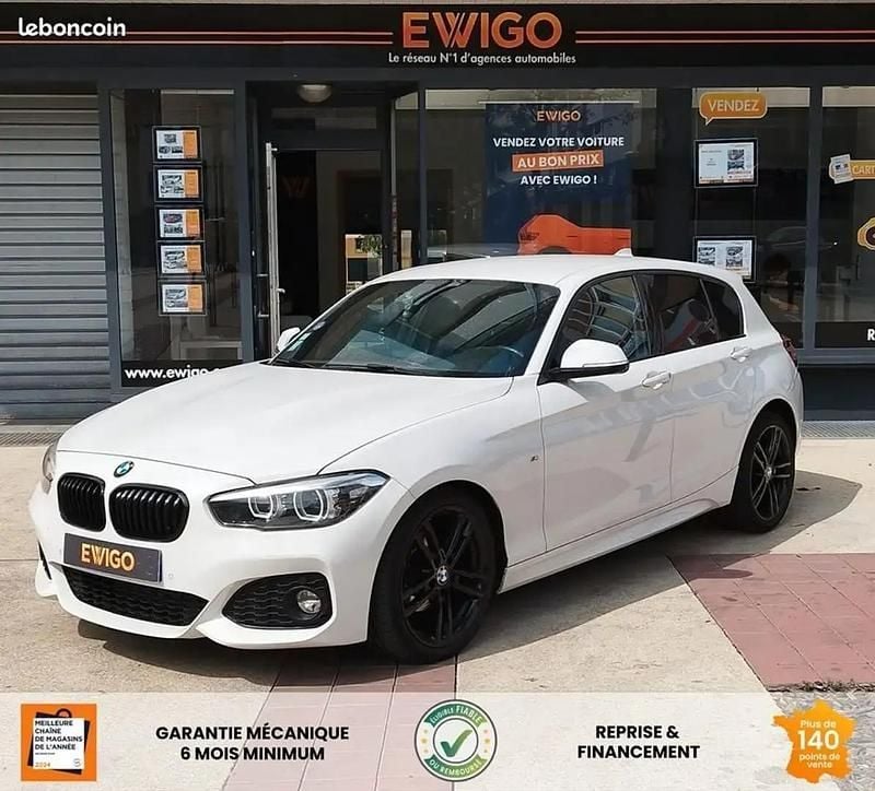 Blanc Occasion 2019 BMW 118 M Sport Citadine | 17 990 € (Super prix) - Image 1/4