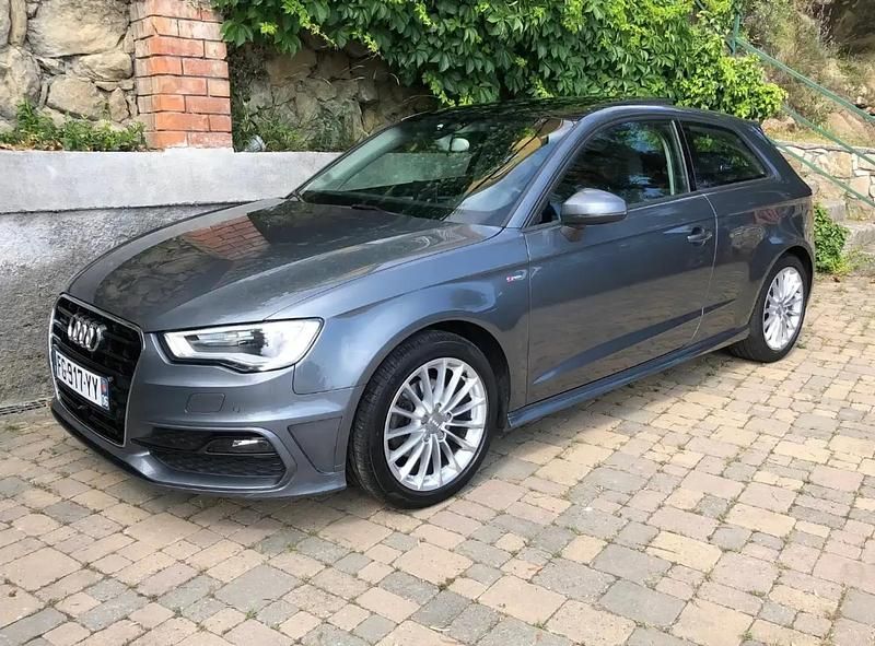 Gris Occasion 2015 Audi A3 S-Line Coupé | 16 990 € (Prix juste) - Image 1/4