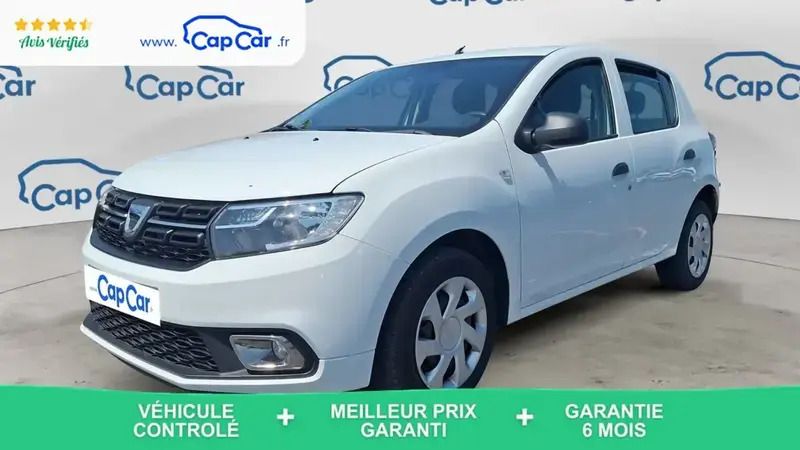 Blanc Utilisé 2018 Dacia Sandero Ambiance Citadine | 4 490 € (Super prix) - Image 1/4