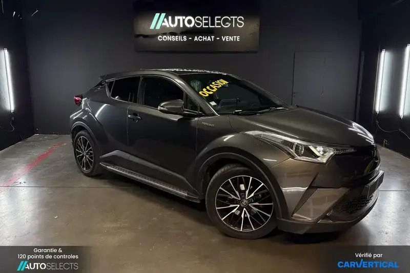 Gris Utilisé 2018 Toyota C-HR SUV | 17 990 € (Bon prix) - Image 1/4