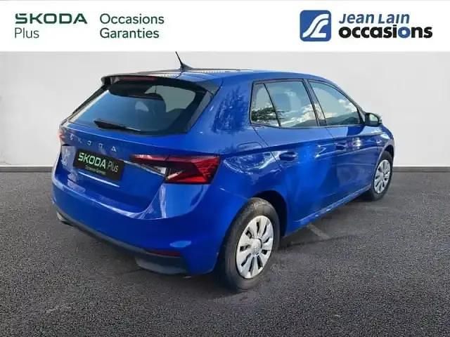 Occasion Skoda Fabia Active 65 ch (47 kW) 2022 Bleu Berline