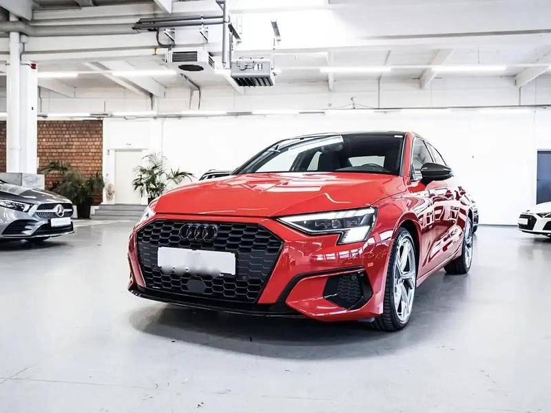 Rouge Utilisé 2021 Audi A3 S-line plus Berline | 32 490 € (Prix cher) - Image 1/4