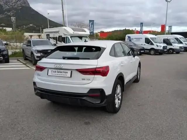Occasion Audi Q3 Sportback S-Line 150 ch (110 kW) 2019 Blanc glacier métallisé SUV