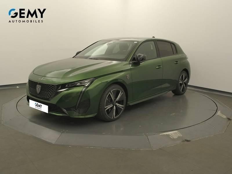Vert Utilisé 2022 Peugeot 308 GT Berline | 24 489 € (Bon prix) - Image 1/4