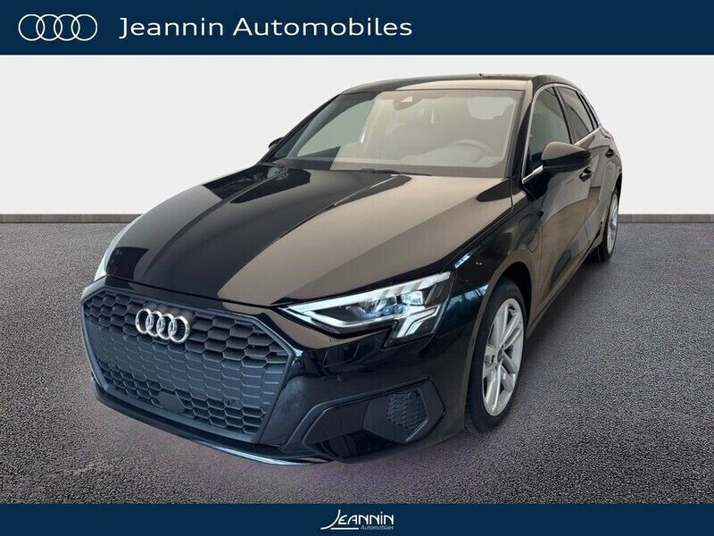 Noir Utilisé 2024 Audi A3 Sportback Berline | 37 980 € (Prix assez cher) - Image 1/3