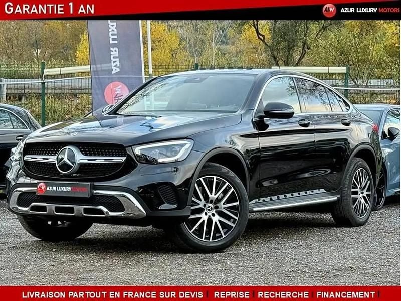 Noir Occasion 2022 Mercedes GLC300e Avantgarde Coupé | 53 490 € (Bon prix) - Image 1/4
