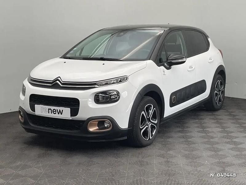 Blanc Utilisé 2019 Citroën C3 Origins Citadine | 9 990 € (Prix juste) - Image 1/4