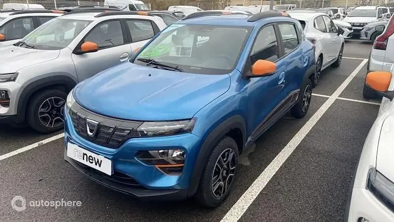 Bleu Utilisé 2022 Dacia Spring Comfort Plus Citadine | 8 999 € (Bon prix) - Image 1/4