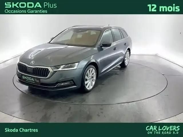 Gris Occasion 2021 Skoda Octavia Break | 26 970 € (Prix juste) - Image 1/4