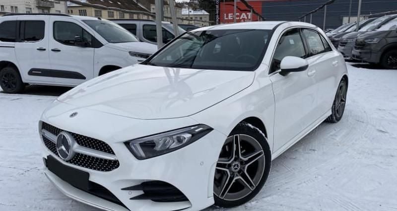 Blanc Occasion 2022 Mercedes A200 AMG line Berline | 26 990 € (Bon prix) - Image 1/4