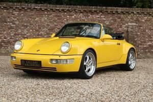 Jaune Utilisé 1993 Porsche 911 Carrera Cabriolet Cabriolet | 159 500 € - Image 1/4