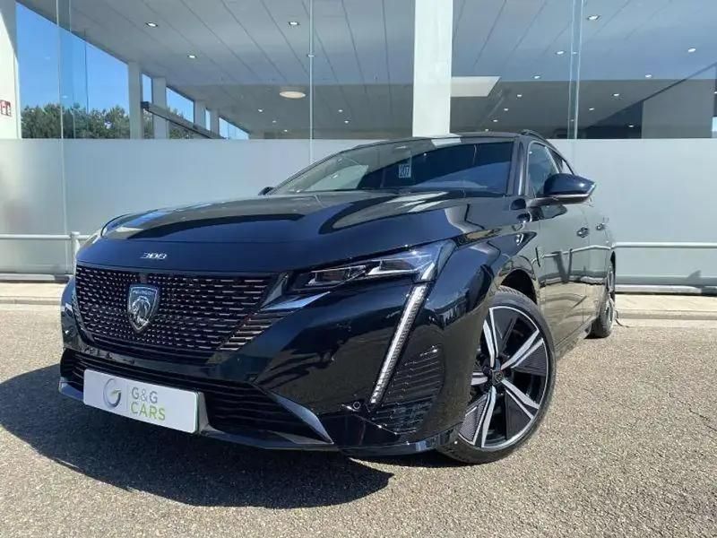 Noir Utilisé 2022 Peugeot 308 GT Break | 25 990 € (Prix juste) - Image 1/4