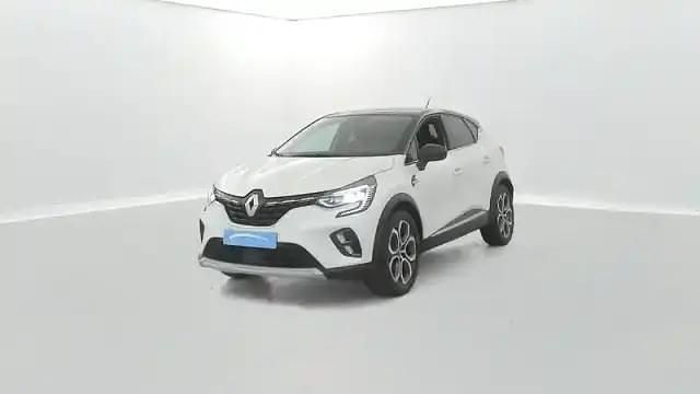 Blanc toit noir Occasion 2021 Renault Captur SUV | 19 290 € - Image 1/4