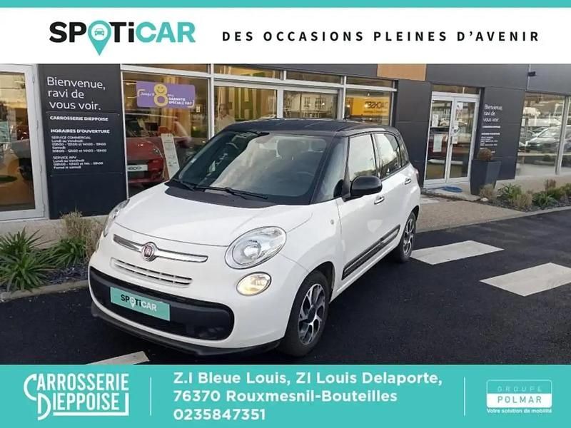 Blanc Occasion 2017 Fiat 500L Monospace | 11 990 € (Prix cher) - Image 1/4
