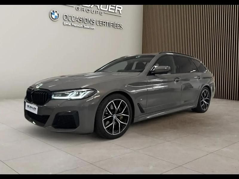 Gris Utilisé 2022 BMW 530 M Sport Break | 42 990 € (Bon prix) - Image 1/4