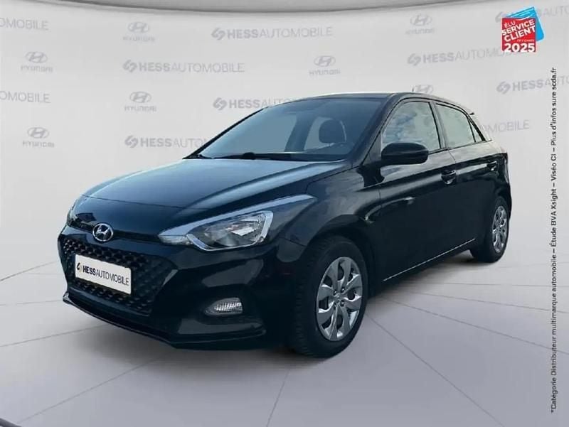 Noir Utilisé 2019 Hyundai i20 Berline | 12 999 € (Prix juste) - Image 1/4