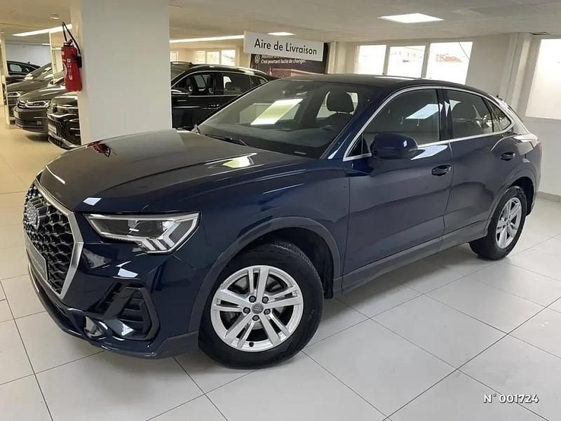 Bleu Occasion 2020 Audi Q3 Sportback SUV | 34 900 € (Bon prix) - Image 1/4
